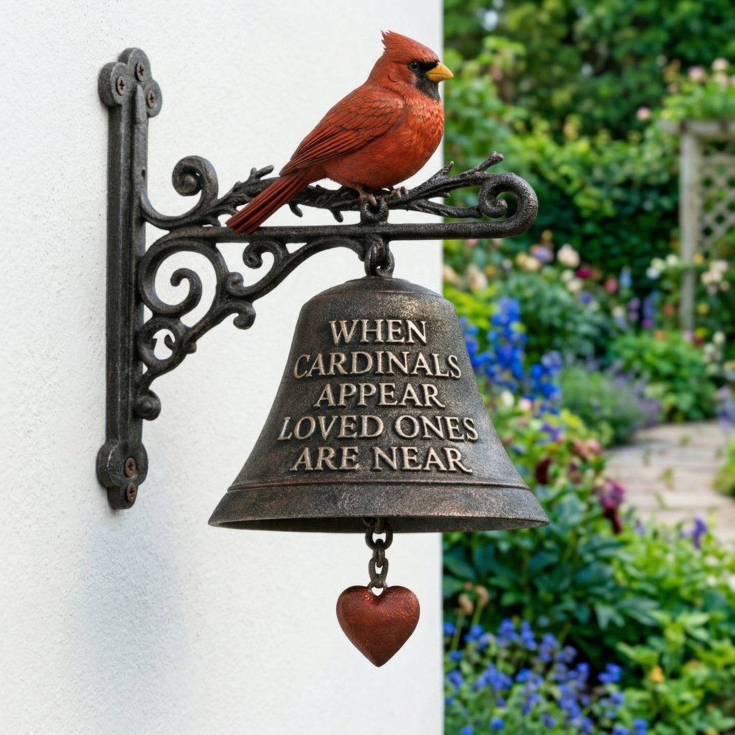 š„š„Cardinals Memorial Garden Bell