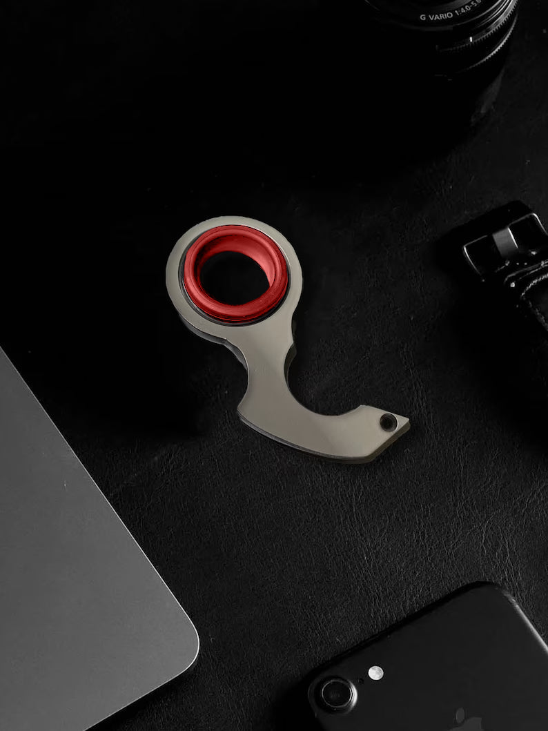 🤣Funny Metal Keychain Fidget Spinner