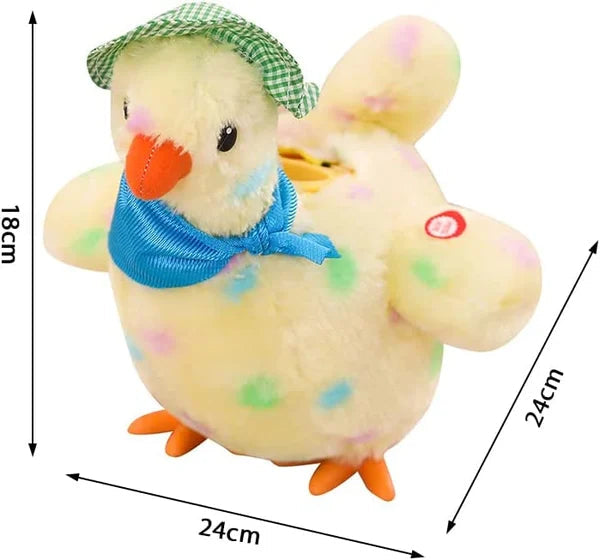🎅Christmas Hot sale -🎁 Electric crazy plush chicken