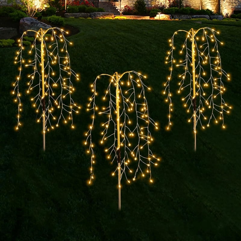 š„LAST DAY 49% OFFšWaterproof Solar Garden Lights Outdoor Decor