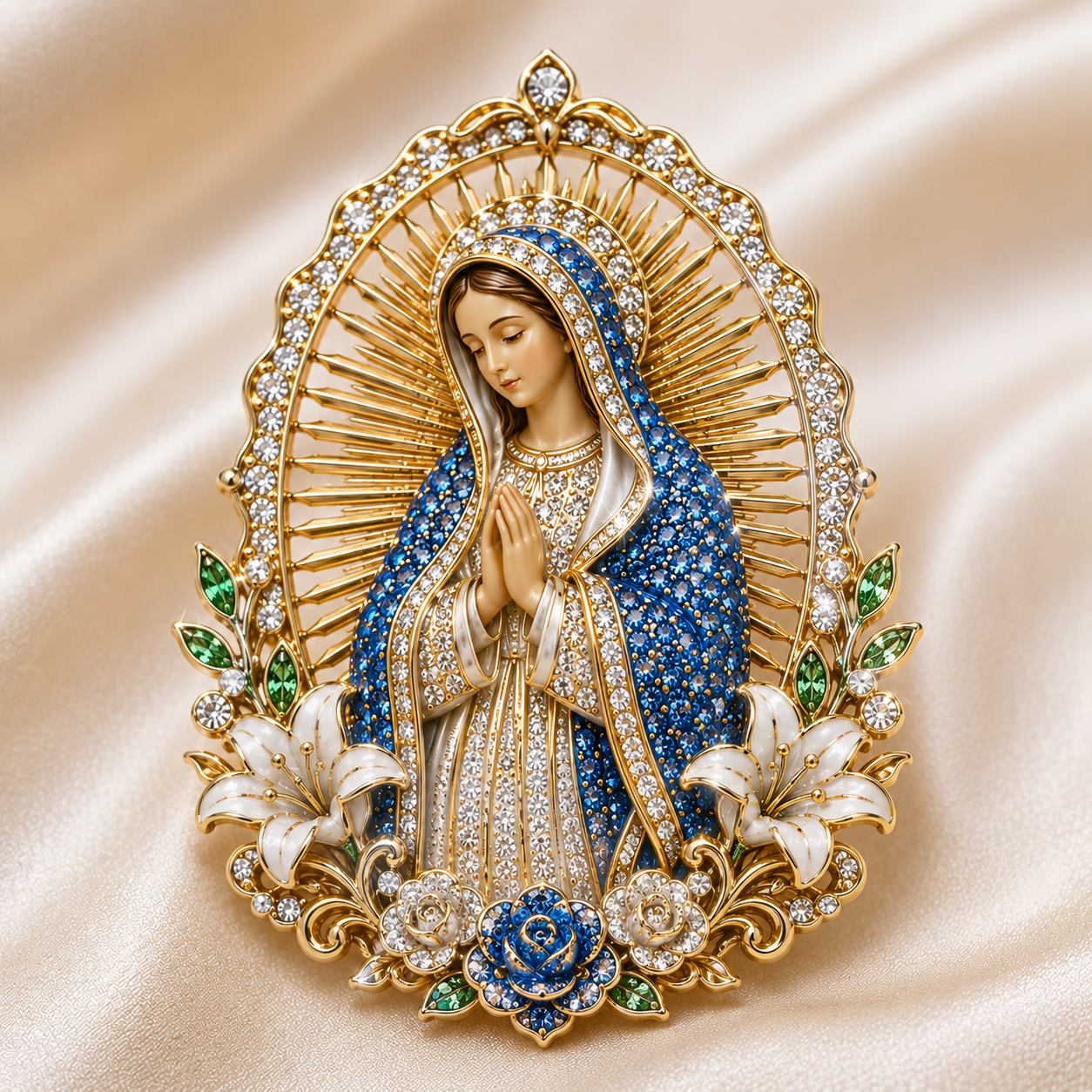 đ„Last Day 49% OFF - Sacred Heart of Jesus Brooch