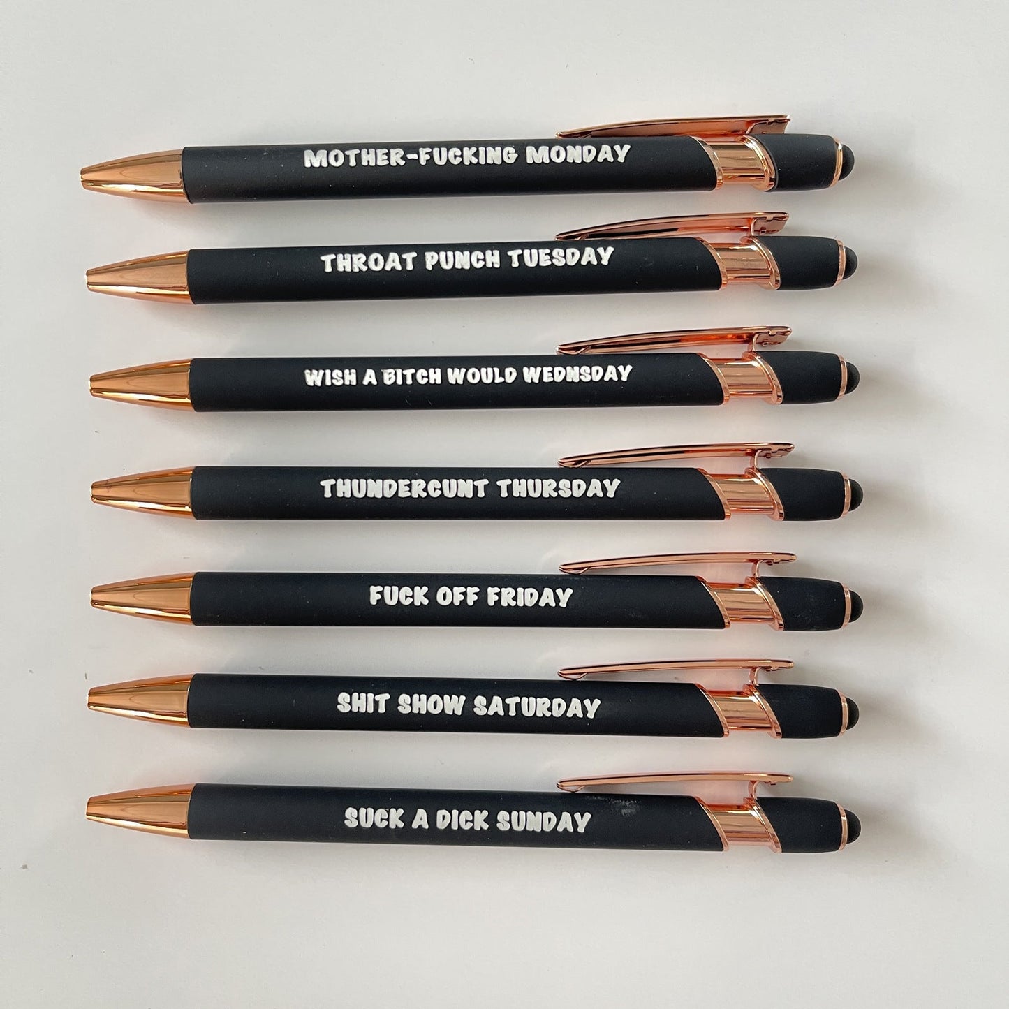 🤪Offensive Pen Set | Funny Daily Pen Set of 7