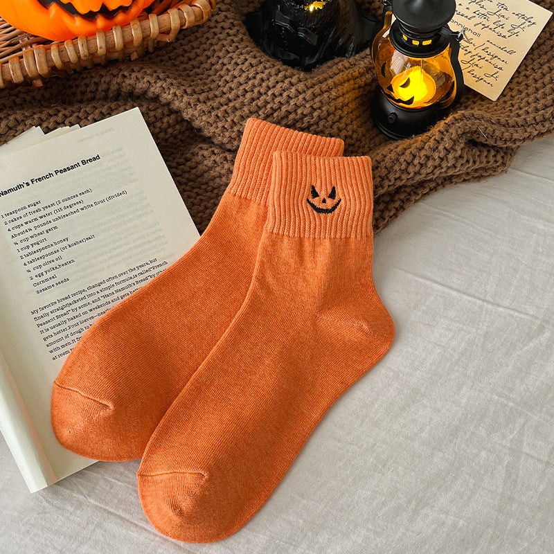 🎃 50% OFF Halloween Embroidered Ankle Socks