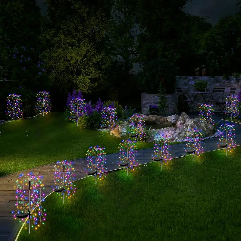 🔥LAST DAY 49% OFF🎁Waterproof Solar Garden Lights Outdoor Decor