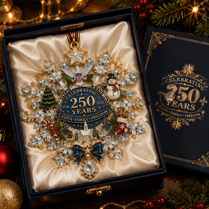 🔥Last 40 pcs✨⏰ Limited anniversary edition✨49% OFF!🔥Shimmering Silver Christmas Commemorative Snowflake Ornament