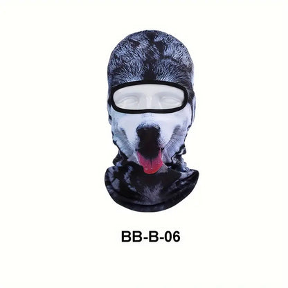 🤣Funny Men's 3D Animal Balaclavas Hat With UV Protection