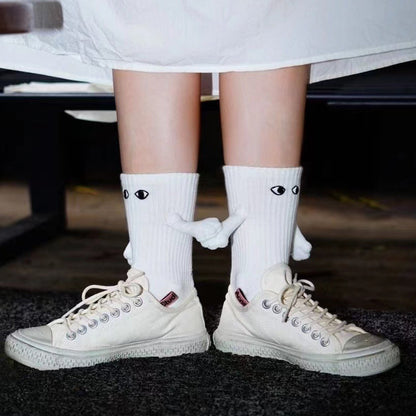 🔥 Hand In Hand Magnetic Holding Hands Socks 💕