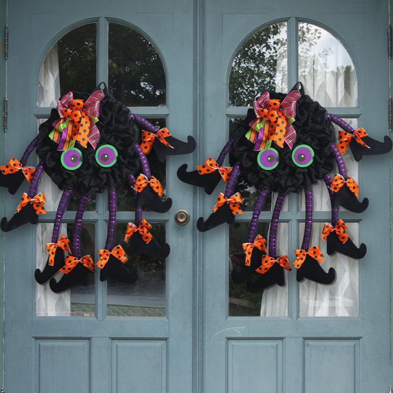 🕷Halloween Multi-legged Spider Door Decor