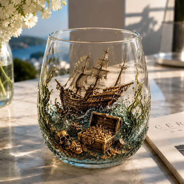🌊Release The Kraken Pirate Glass Collection