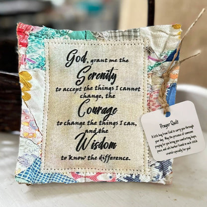 💖🎁2026 Mother's Day Gifts 50% Off--✝️Prayer Quilt with cross inside🥰