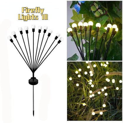 🔥🔥Summer Sale -49% OFF - 🎇 Firefly Solar LED Night Light For Patio Decor