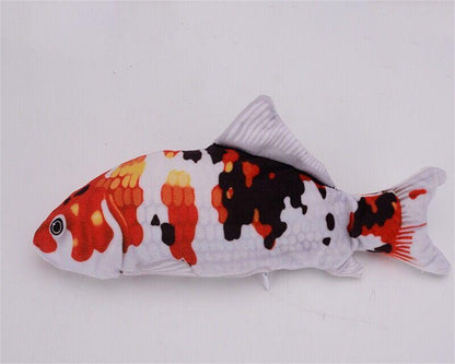 🐟🐠🐬 Electric Moving Fish Interactive Plush Toys