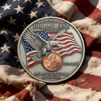 The Last Cent Commemorative Coin