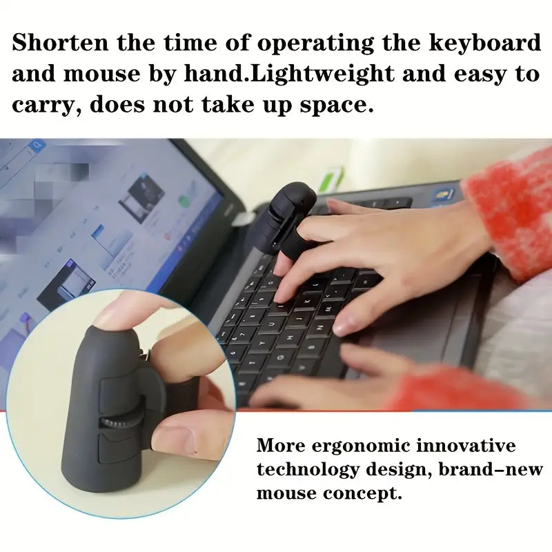 🔥🔥Hot Sale - 49% OFF - 🌟Creative Wireless Finger Lazy Mouse