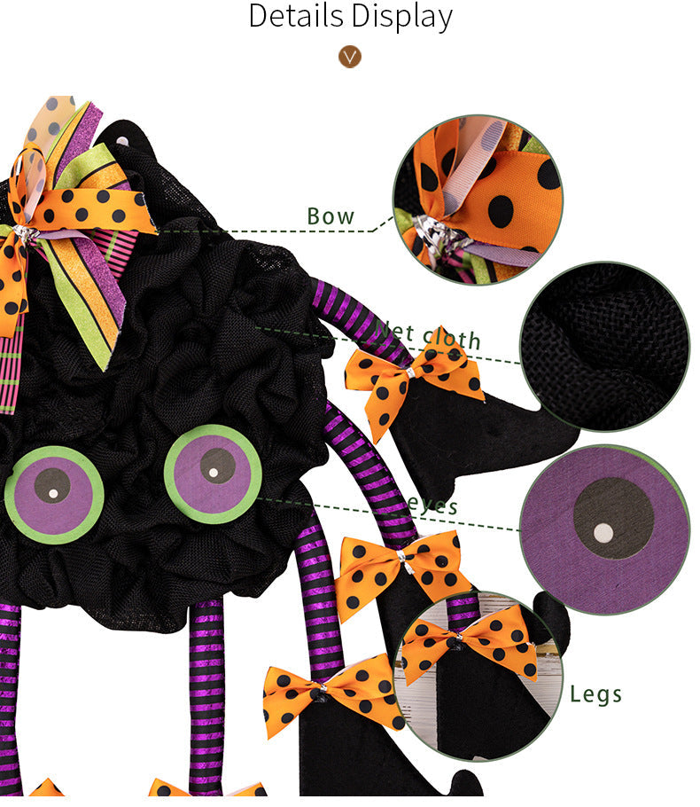 🕷Halloween Multi-legged Spider Door Decor
