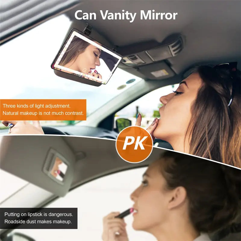 ✨Rechargeable Car Sun Visor Makeup Mirror