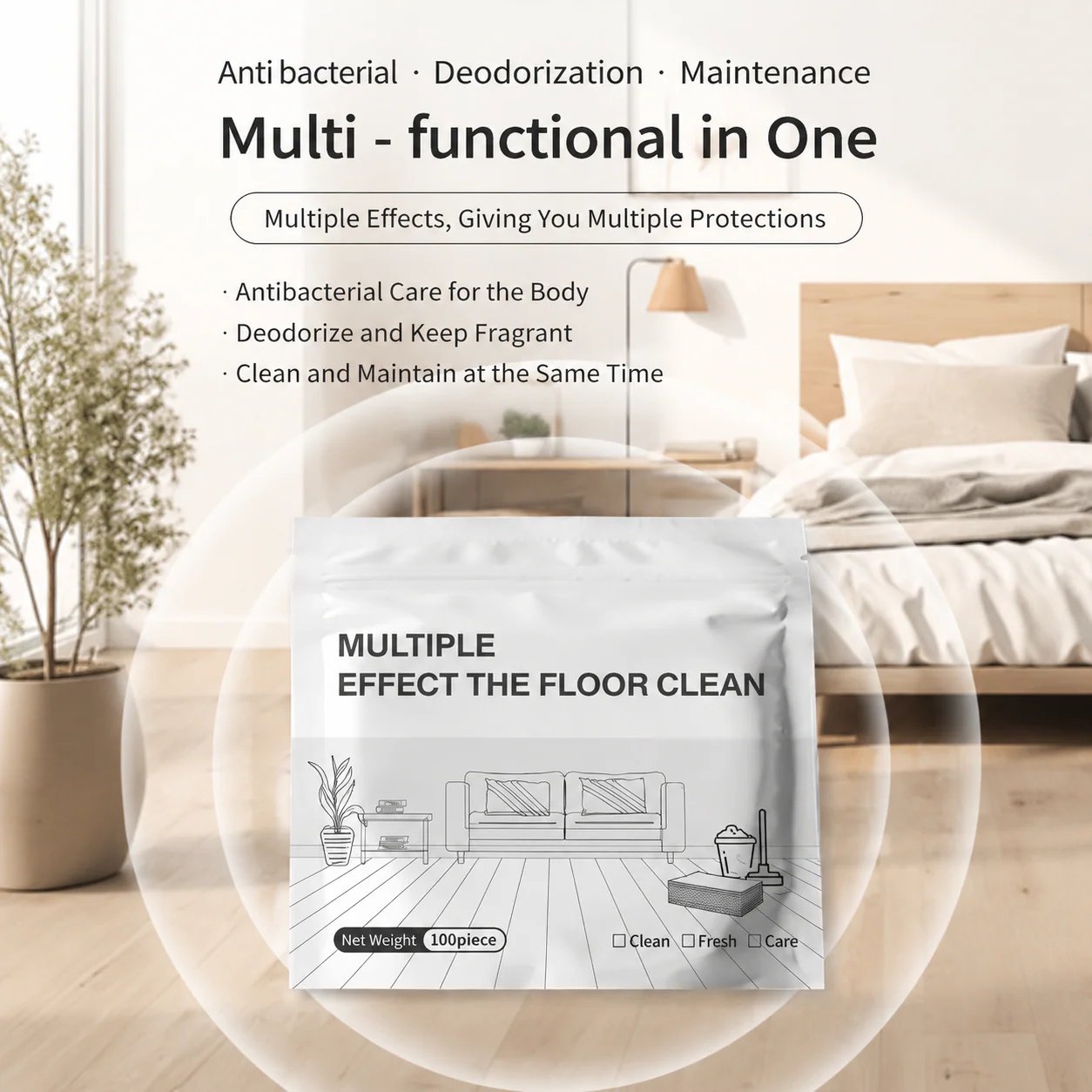 🔥Multi-Surface Antibacterial Cleaner for Hardwood, Tile & Laminate