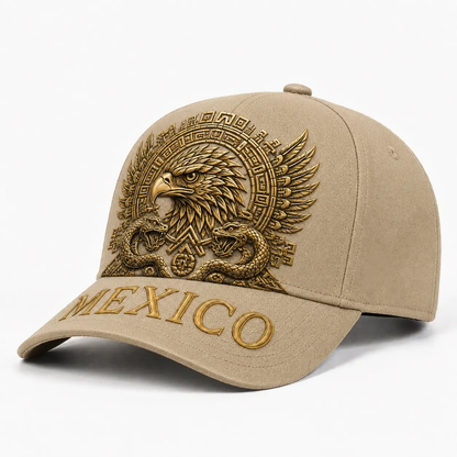 Mexico Baseball Cap – Eagle Graphic Adjustable Snapback Hat for Men & Women