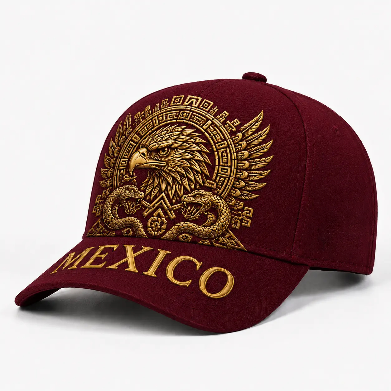 Mexico Baseball Cap – Eagle Graphic Adjustable Snapback Hat for Men & Women
