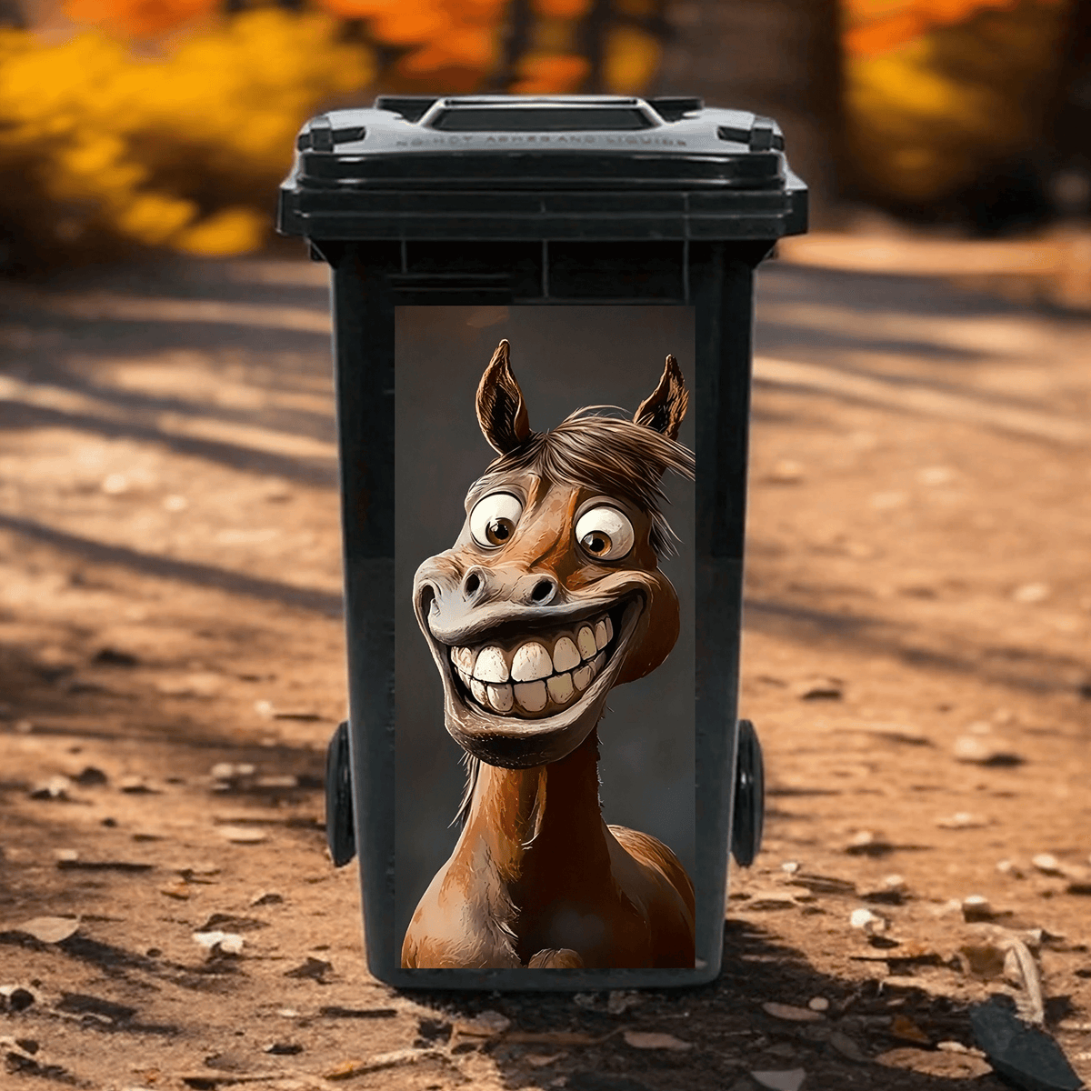 🔥Hot Sale🔥 - ✨Creative Trash Can Sticker with Colourful Cartoon