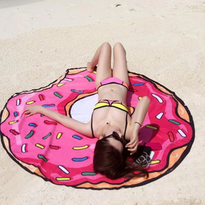 🍩🍕🍟Fun And Fancy Beach Towel（Buy 2 Free Shipping）