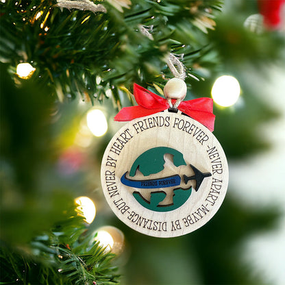 🤣We'll Be Forever Friend Funny Friend Christmas Ornament