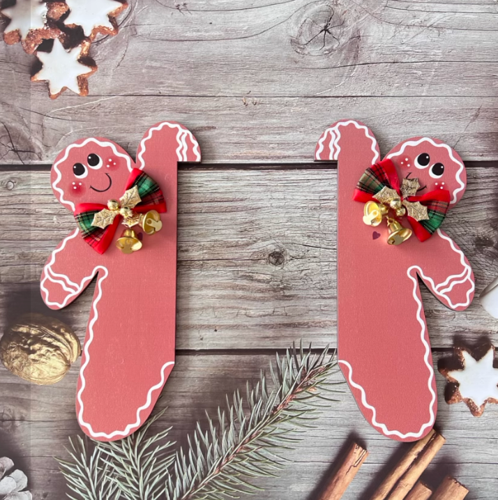 🎅🎀Christmas Gingerbread Door Or Window Decor