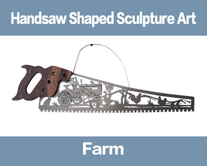 ✨Father‘s Day Hot Sale 49% OFF-- Handsaw Shaped Sculpture Art
