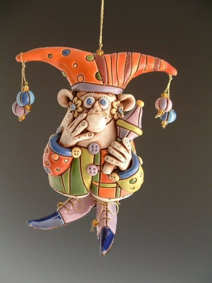 🔥Today's special offer 49% OFF 🌈Colorful Jester Bell Ornaments