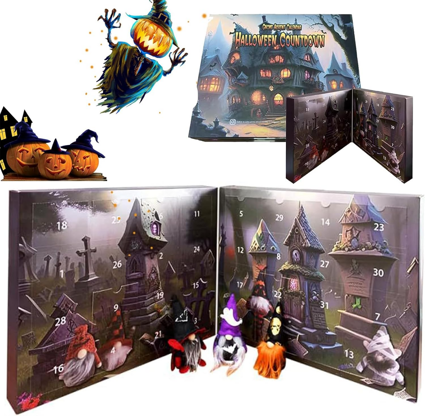 🔥Last Day Hot Sale 50%OFF - 🎃Gnome Advent Calendar