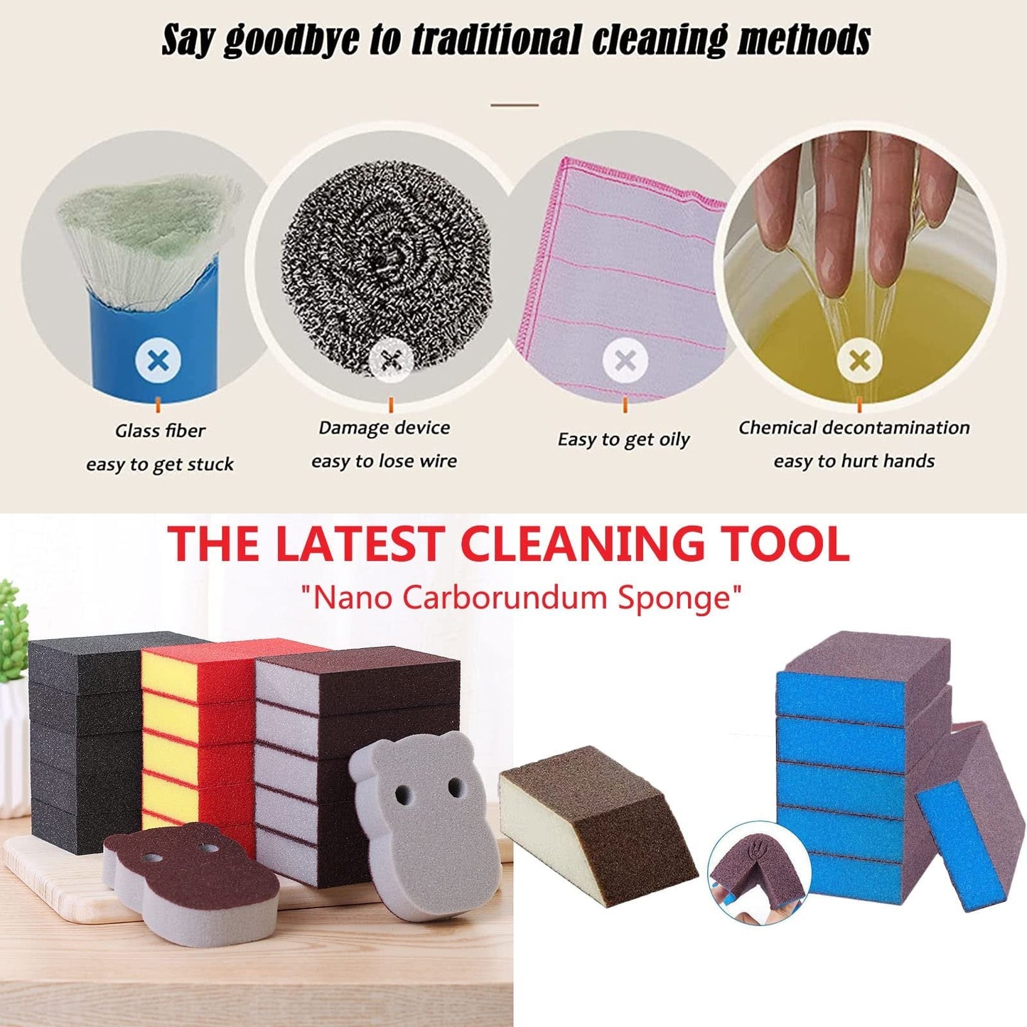 🏆#1 Bestselling🏆Nano Cleaning Sponge
