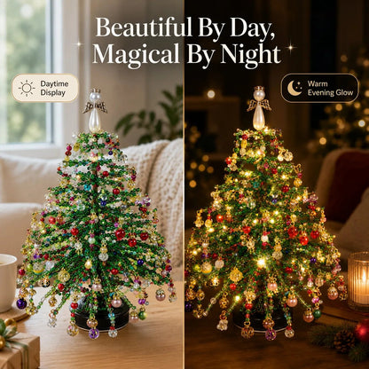 🎄DIY Beaded Christmas Tree Kit – Create Your Own Sparkling Holiday Decoration