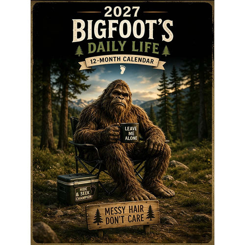 🦶2027 Bigfoot's Daily Life Calendar