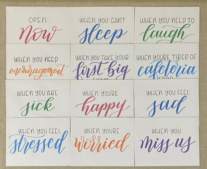 💌Open When Envelopes