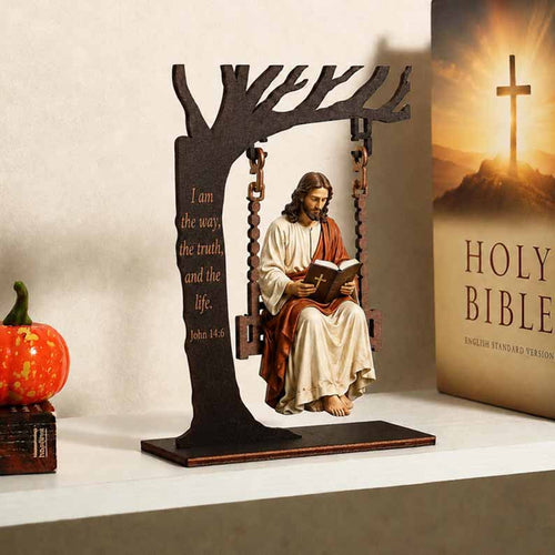 📚Last Day 49% OFF - Christian Jesus Swing Ornament