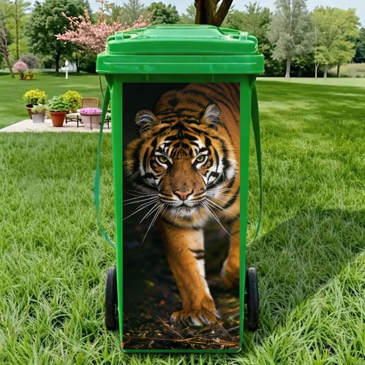 🔥Hot Sale🔥 - ✨Creative Trash Can Sticker with Colourful Cartoon
