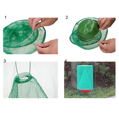 FAST FLY CATCHER™ - 100% NON TOXIC - REUSABLE