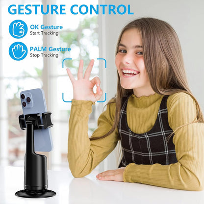 🎁Hot Sale🔥Updated AI Face Tracking Phone Holder with Intelligent Shooting