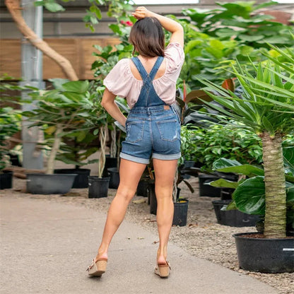 2023 Denim Overall High Rise Shorts ( Buy 2 Free Shipping )