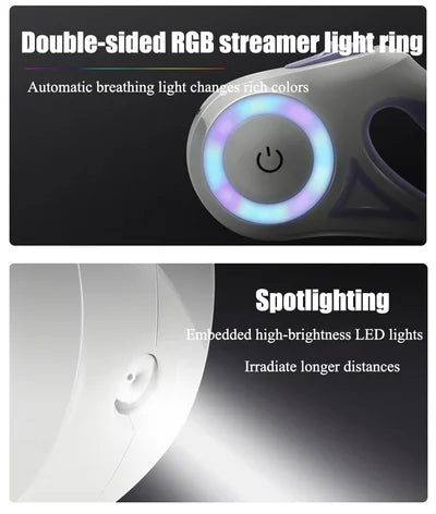🐶Retractable Luminous Dog Leash✨
