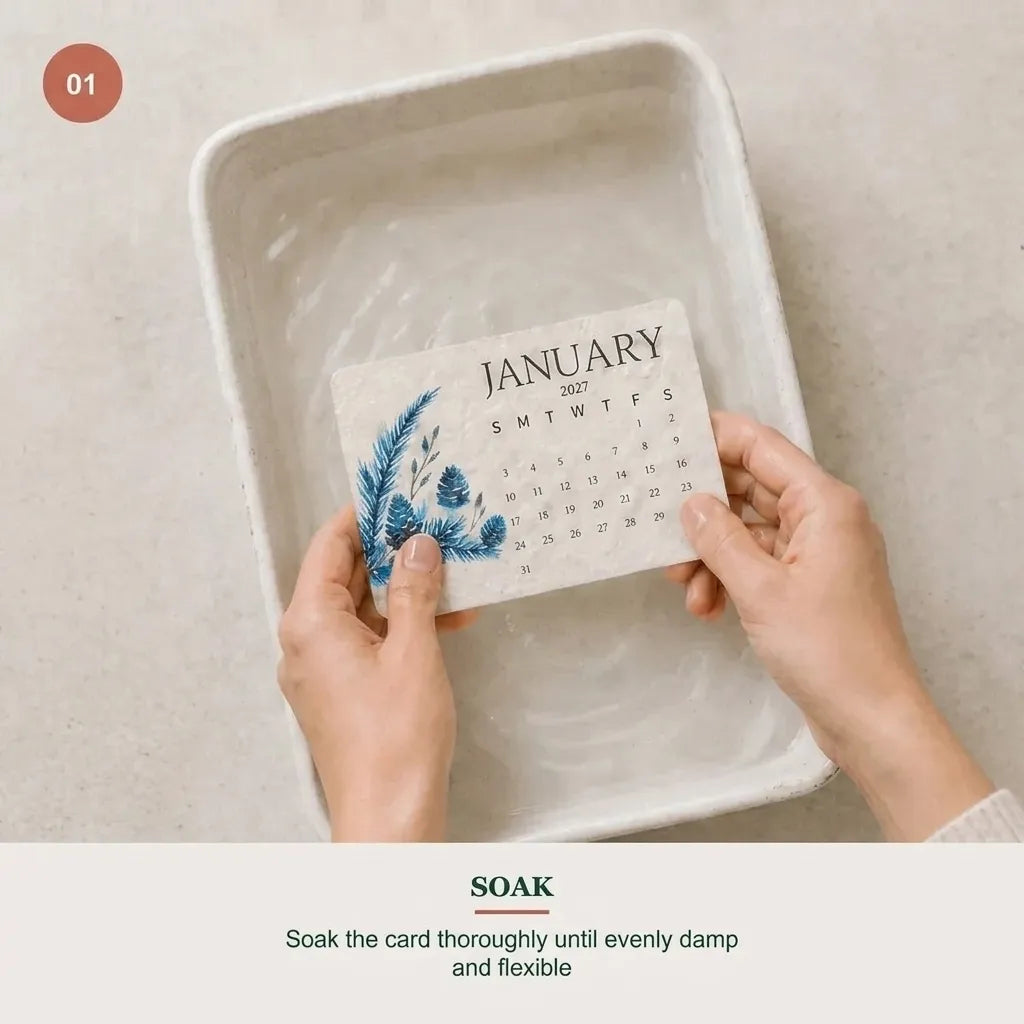 🌱 2027 Seed Paper Calendar – Grow a Garden Month by Month, A Gift of Hope &amp; Sustainability