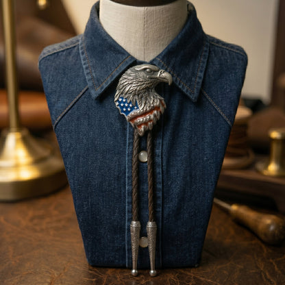 🦅 The Heritage Eagle Bolo Tie