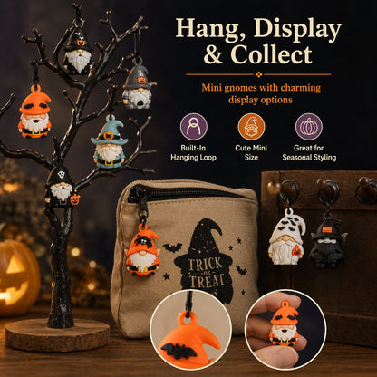 🎃 Last Day 50% OFF - 24 Days of Halloween Gnome Surprise Figures Advent Calendar Box