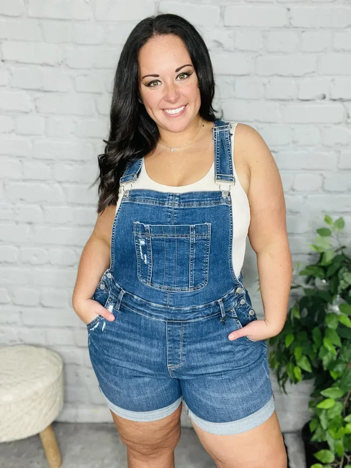 2023 Denim Overall High Rise Shorts ( Buy 2 Free Shipping )