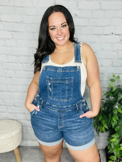 2023 Denim Overall High Rise Shorts ( Buy 2 Free Shipping )