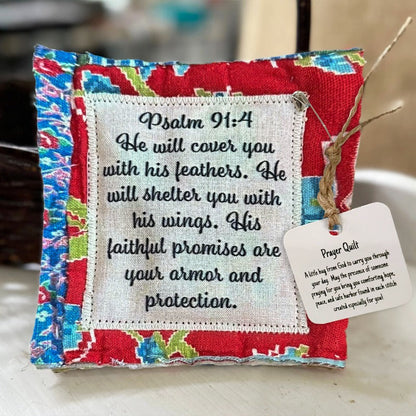 💖🎁2026 Mother's Day Gifts 50% Off--✝️Prayer Quilt with cross inside🥰
