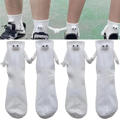 🔥 Hand In Hand Magnetic Holding Hands Socks 💕