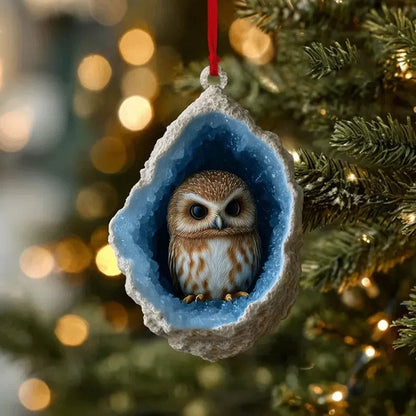 🔥🎄Early Bird Christmas Sale 50% OFF | Geode Animal Ornaments