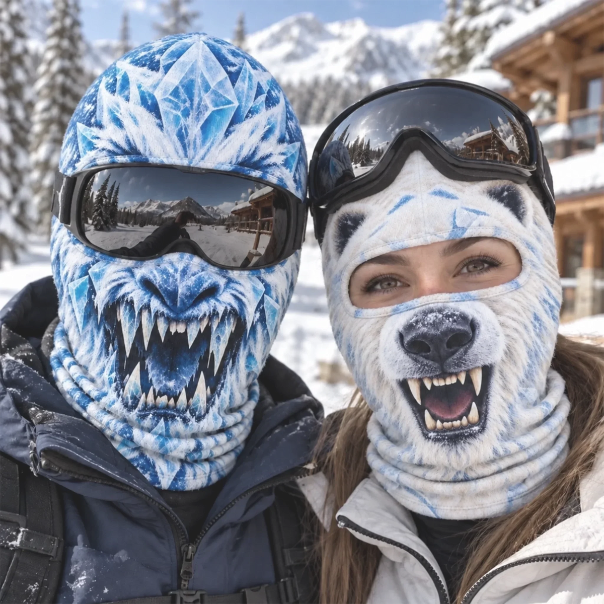 Funny Ski Mask - Birthday Gifts For Ski Lovers - Chasing Fresh Powder