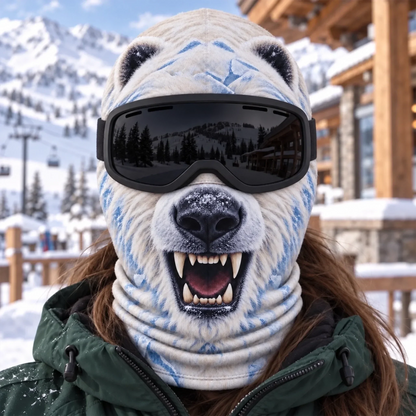 Funny Ski Mask - Birthday Gifts For Ski Lovers - Chasing Fresh Powder